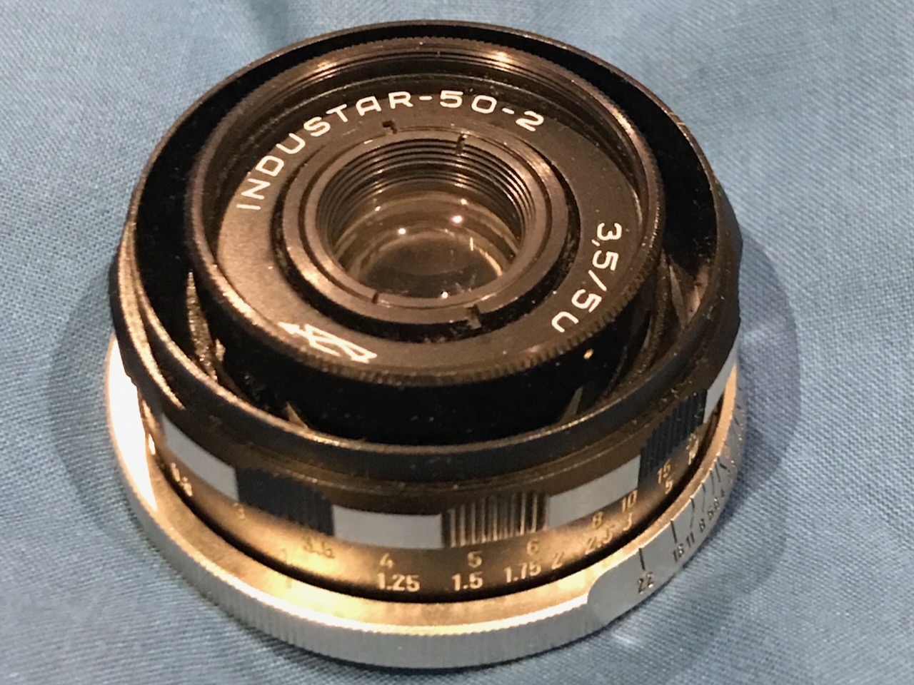 An Industar-50-2 Lens