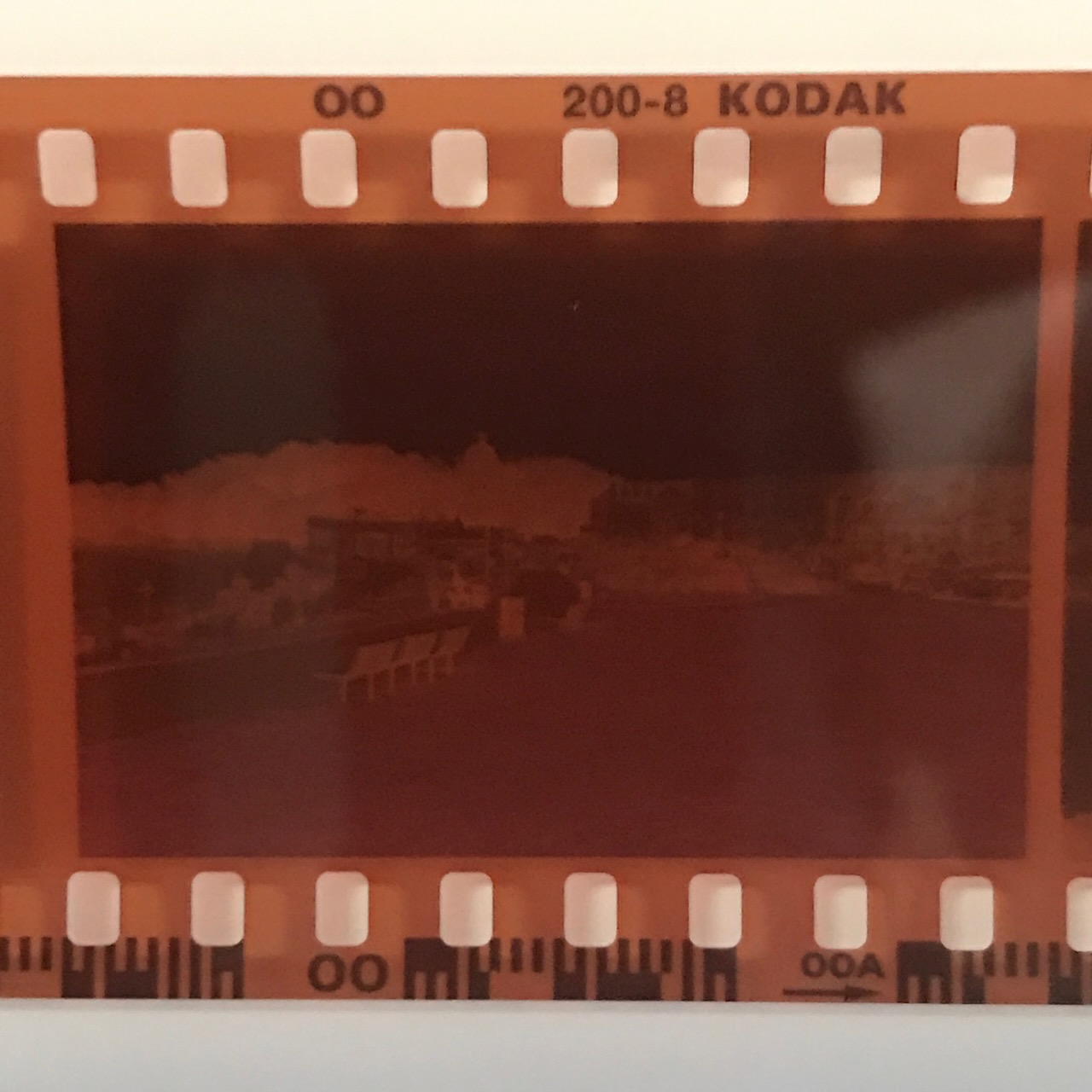 Some developed 35mm colour film