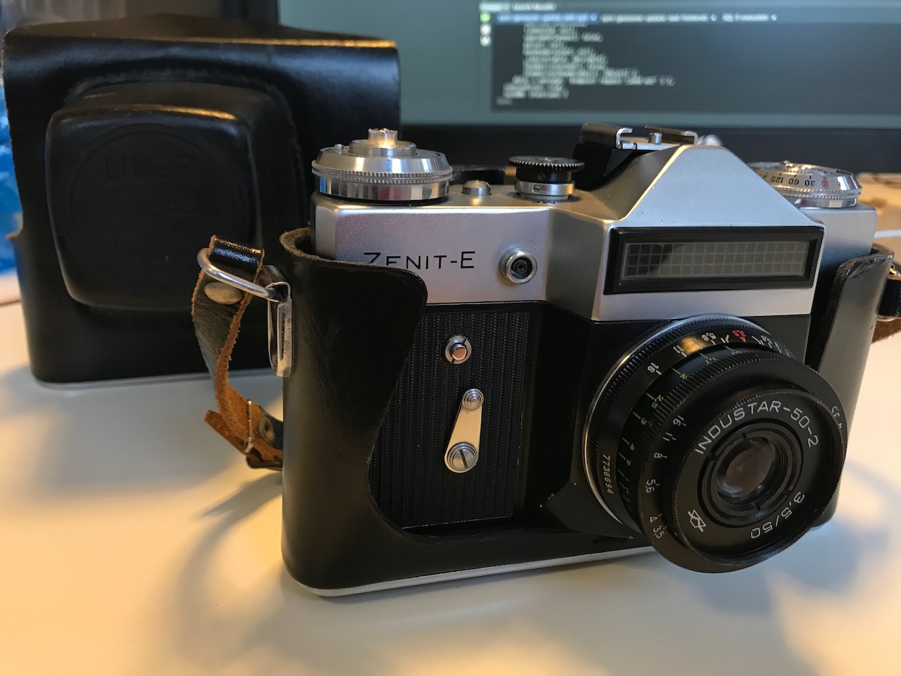 A Zenit-E Film Camera