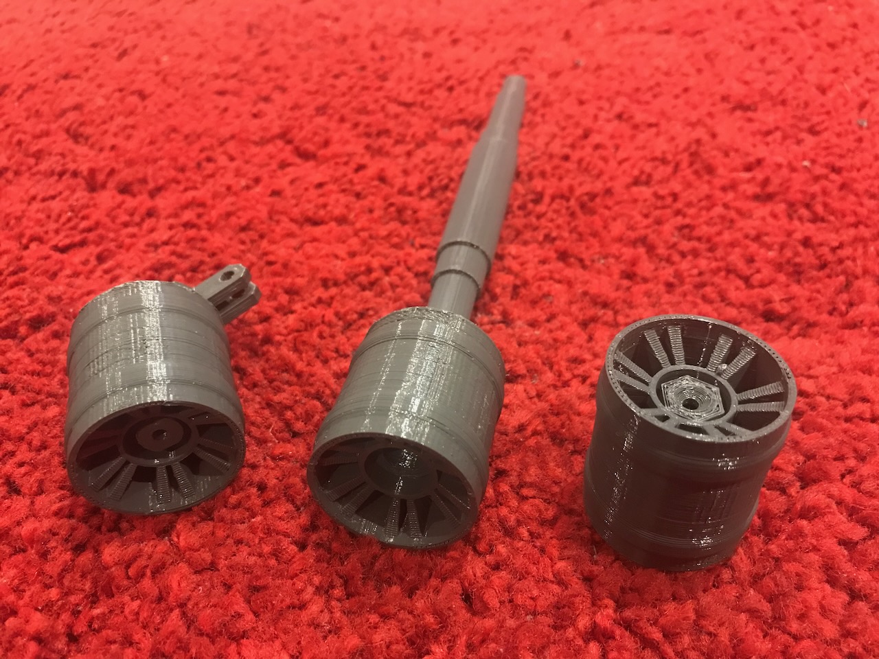 Printed Rear Axle