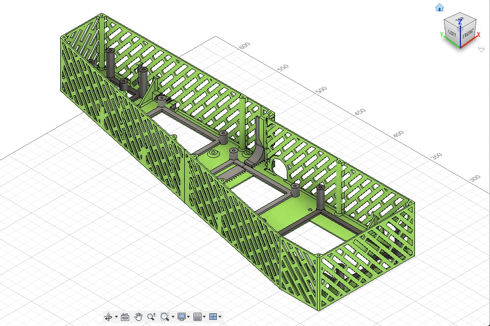 Using Fusion 360 to design a mount for the control board