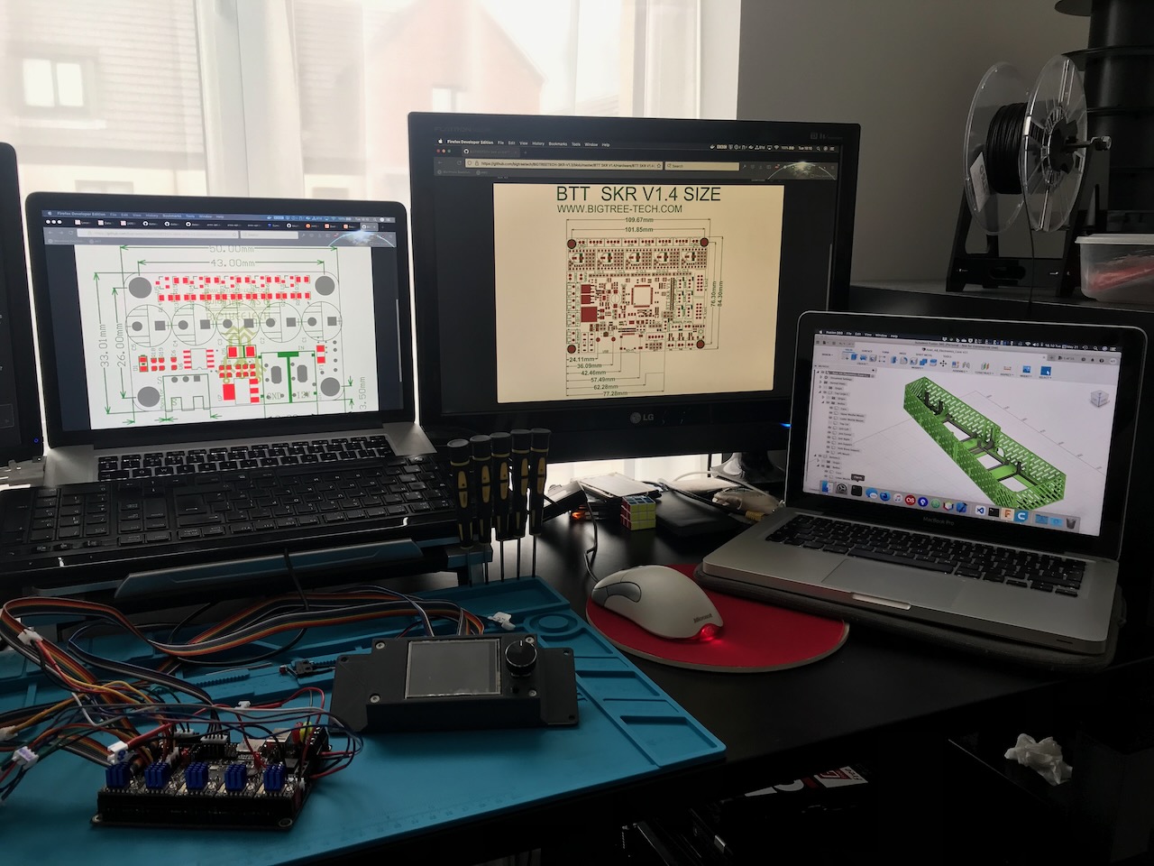 Designing a case for the new control board