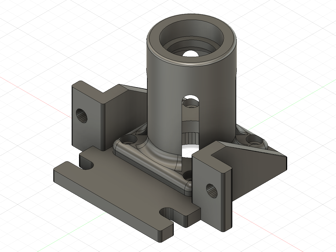 Part to add a bearing to support the lead screws