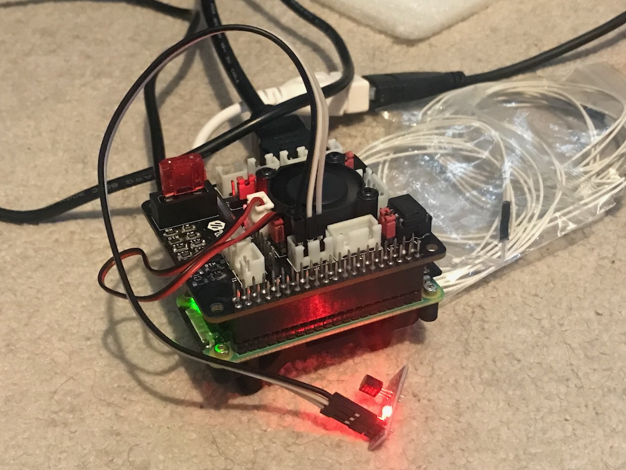 Testing a 1-wire temperature sensor