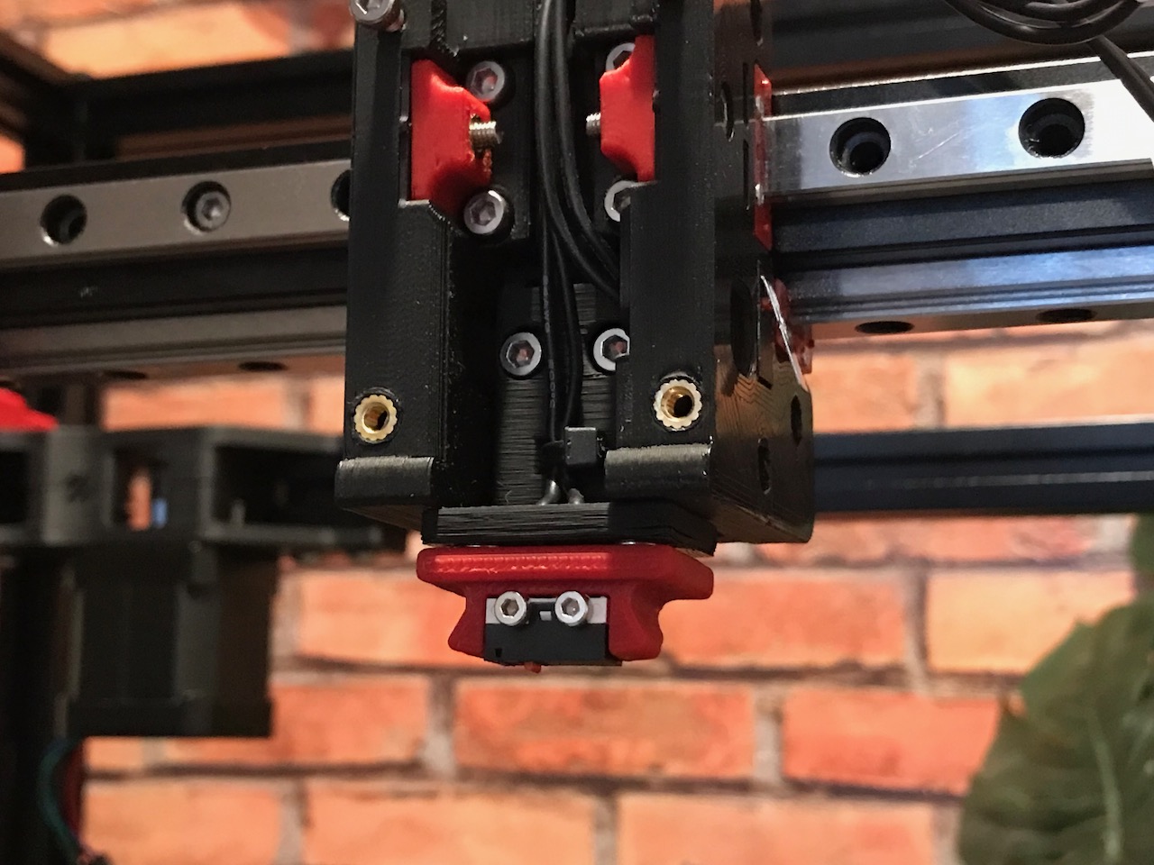 Klicky Probe installed on the printer