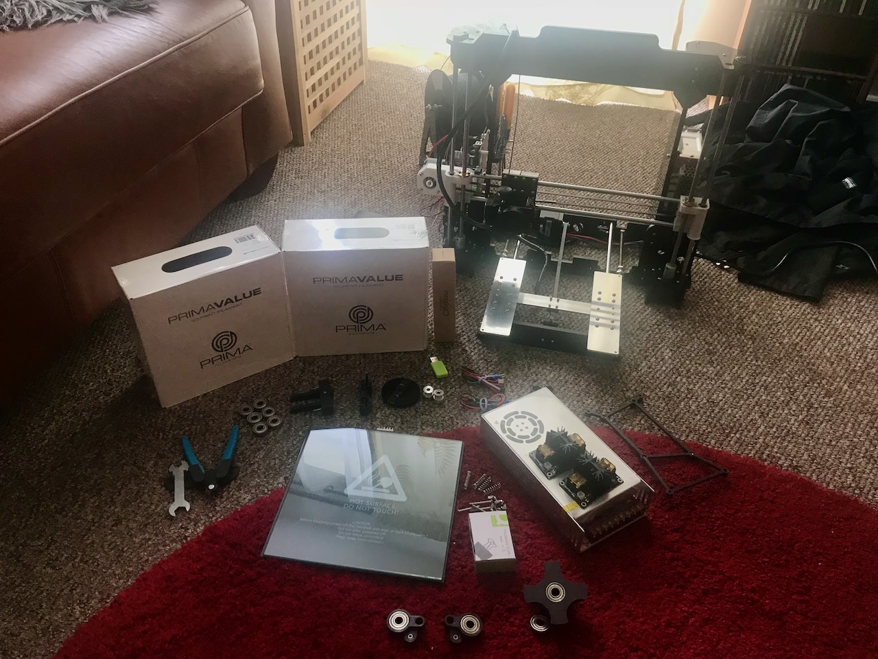 Goodies to upgrade the printer