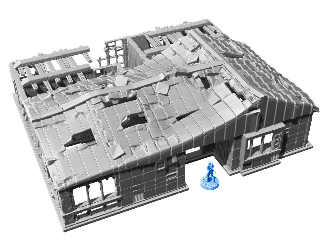 Cover Image for 3D Printing a Sanctuary Hills House from Fallout 4