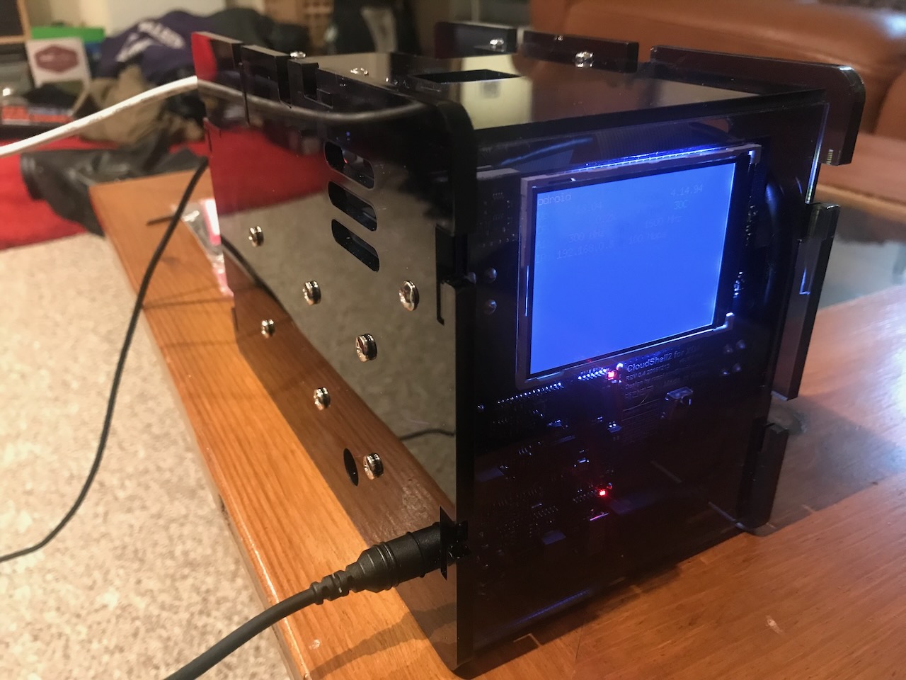 NAS based on an Odroid XU4