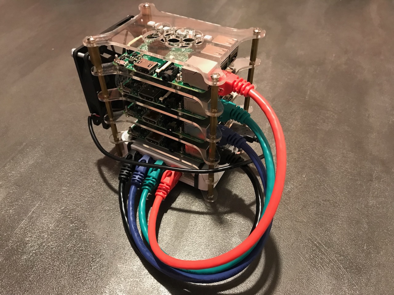 Updated Raspberry Pi cluster for Docker Swarm